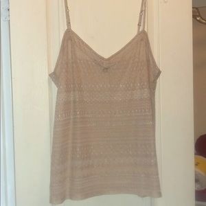 American Eagle spaghetti strap. Sheer material